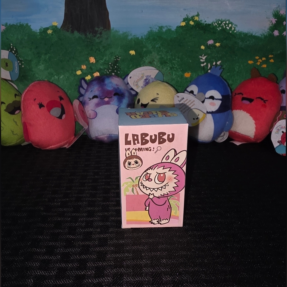 Labubu Kasingo Toy Figure Keychain